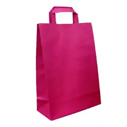Shopping bag PIATTINA DUPLEX Bordeaux 32x17x45cm (50 pz)