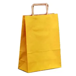 Shopping bag PIATTINA S. Avana Giallo 22x10x29cm (50 pz)