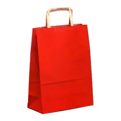 Shopping bag PIATTINA S. Avana Rosso 22x10x29cm (50 pz)