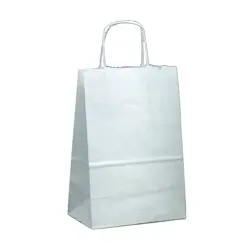 Shopping bag Torciglione Kraft White 46x16x49cm (50 pcs)