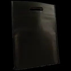 Shopping bag Shopping Bags 25x33cm Black (10pcs)